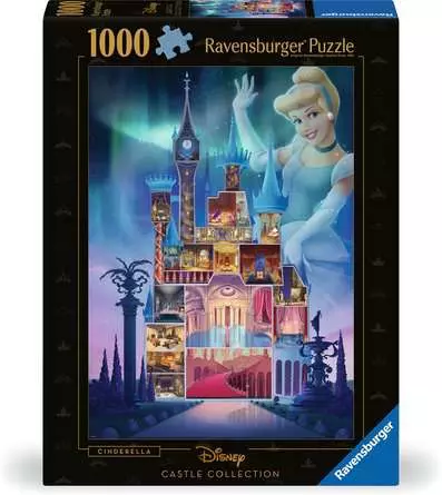 Puzzle 1000 Teile - Disney Castles: Cinderella