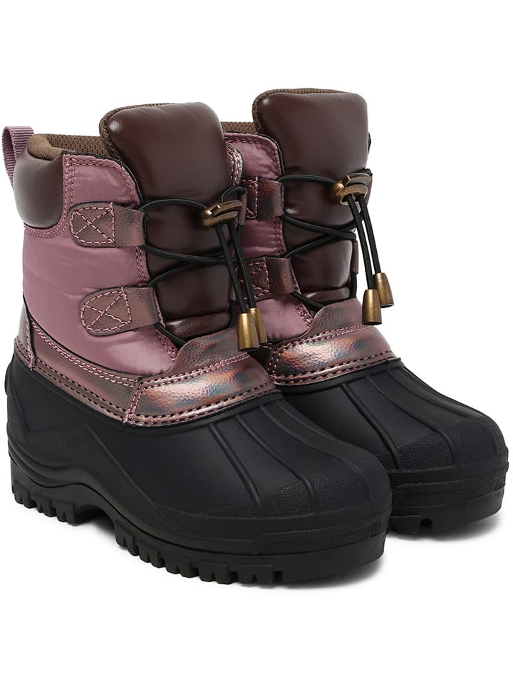 mikk-line Winterboots in Rosa/ Schwarz günstig kaufen