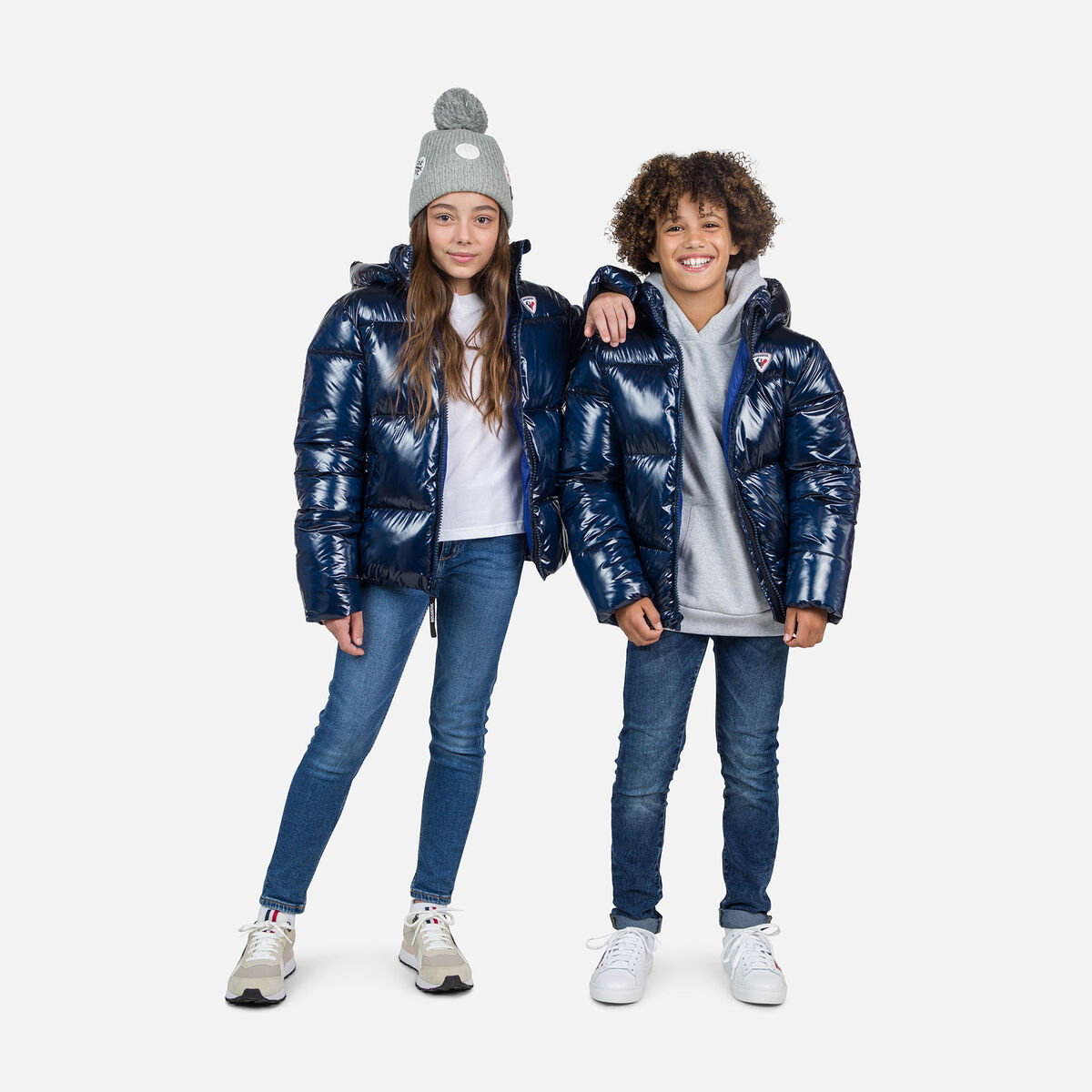 Puffy Shiny Ripstop Kinderjacke