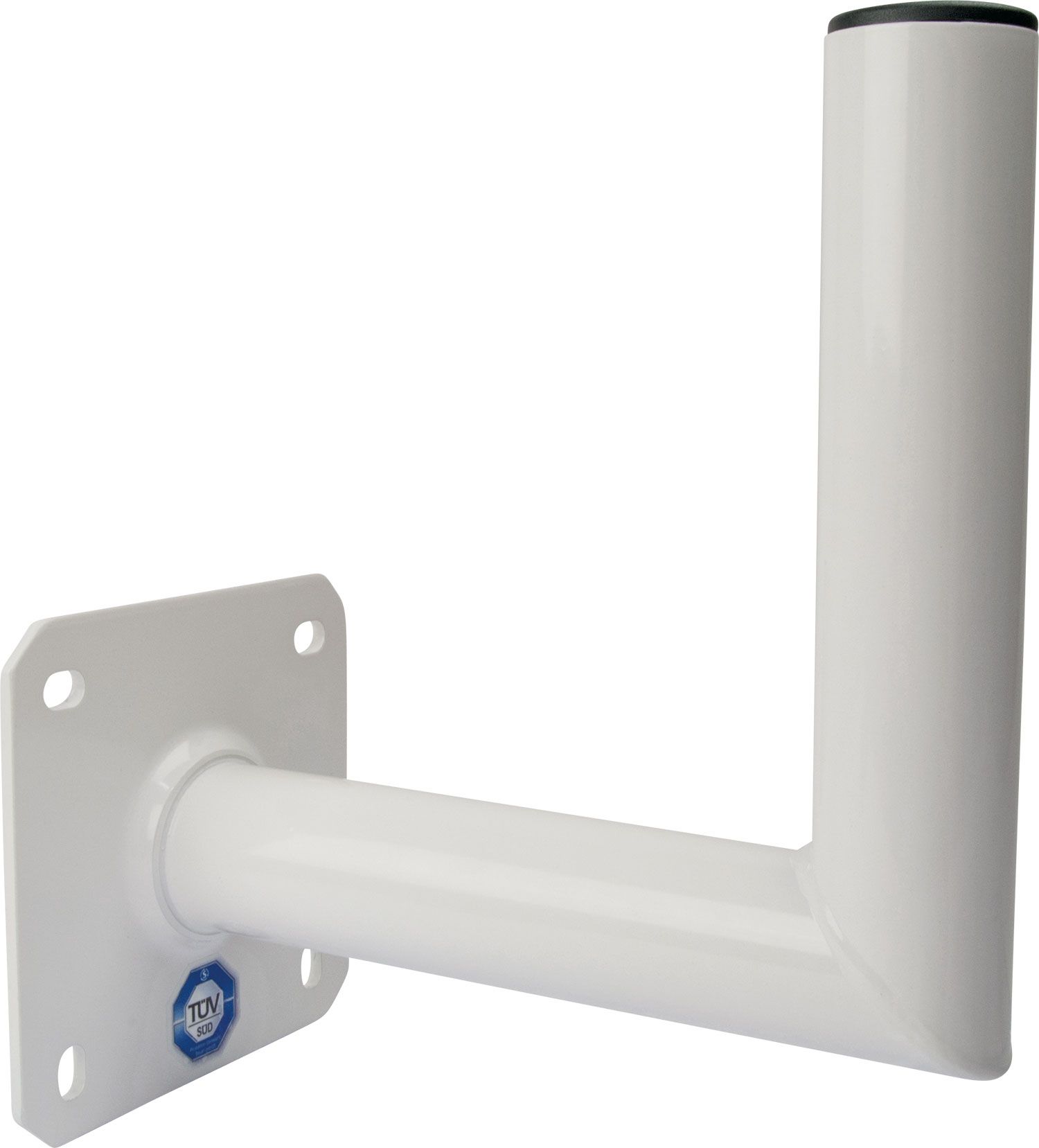 Schwaiger WAHW2525 25 cm weiße Aluminium Wandhalter