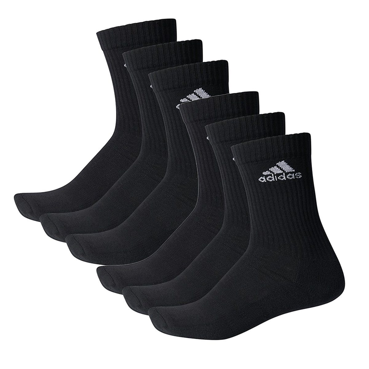 adidas Performance Socken 3S CUSHIONED CREW 6P (6-Paar)