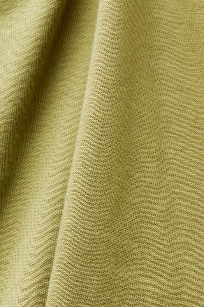 Shirt mit Raffung, 100% Baumwolle