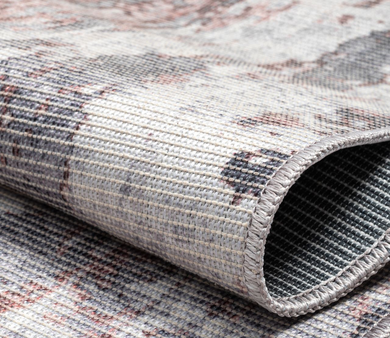 MyFlair Teppich Olivia, 160cm x 230cm, Farbe grau/braun Mix, rechteckig