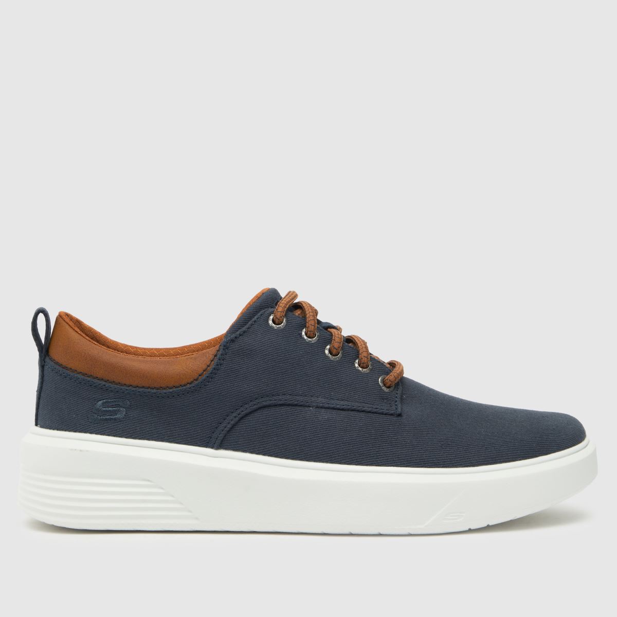 SKECHERS – Viewson Doriano – Marinblå slip-on-skor