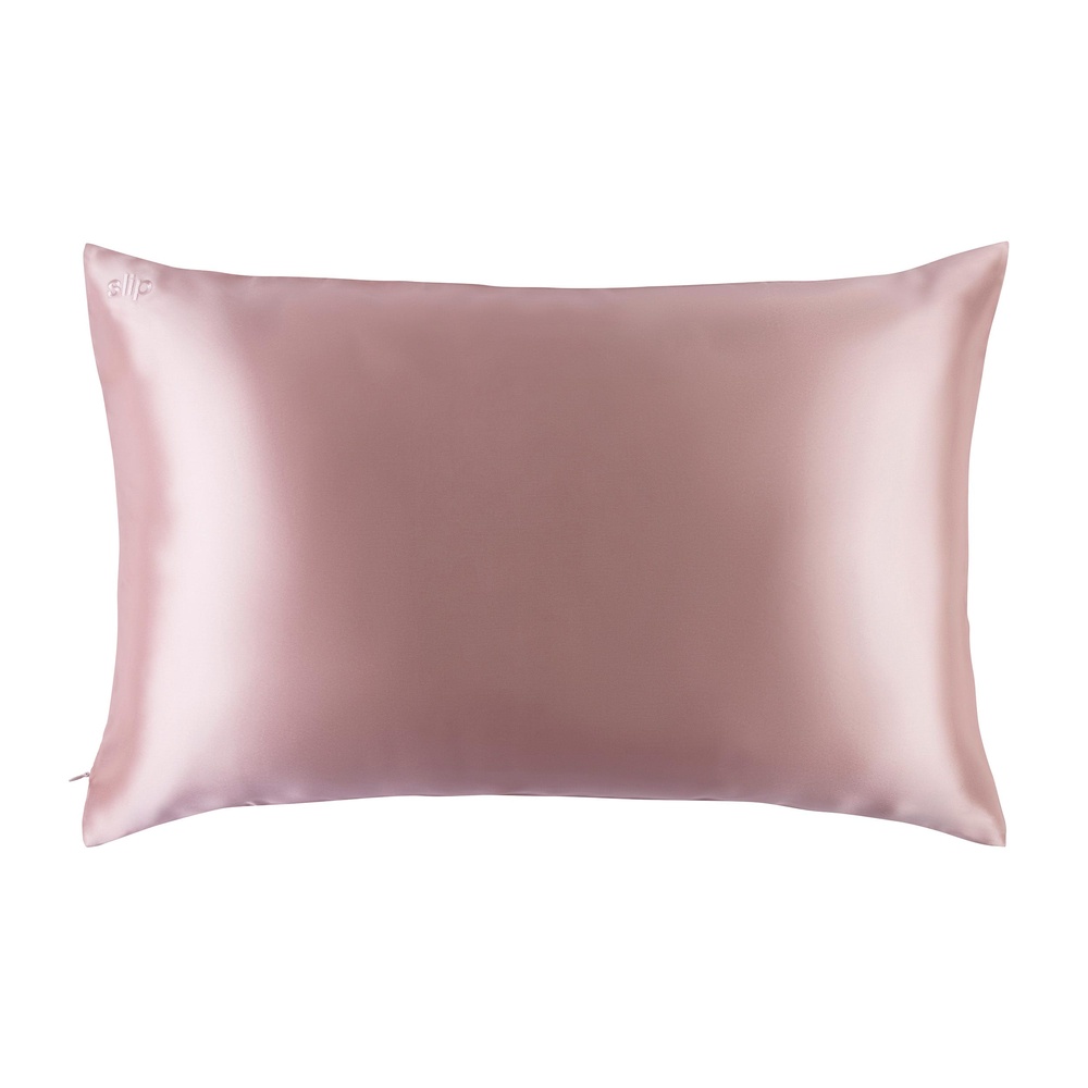 slip taie d'oreiller pure soie slip - queen - rose taie d'oreiller queen