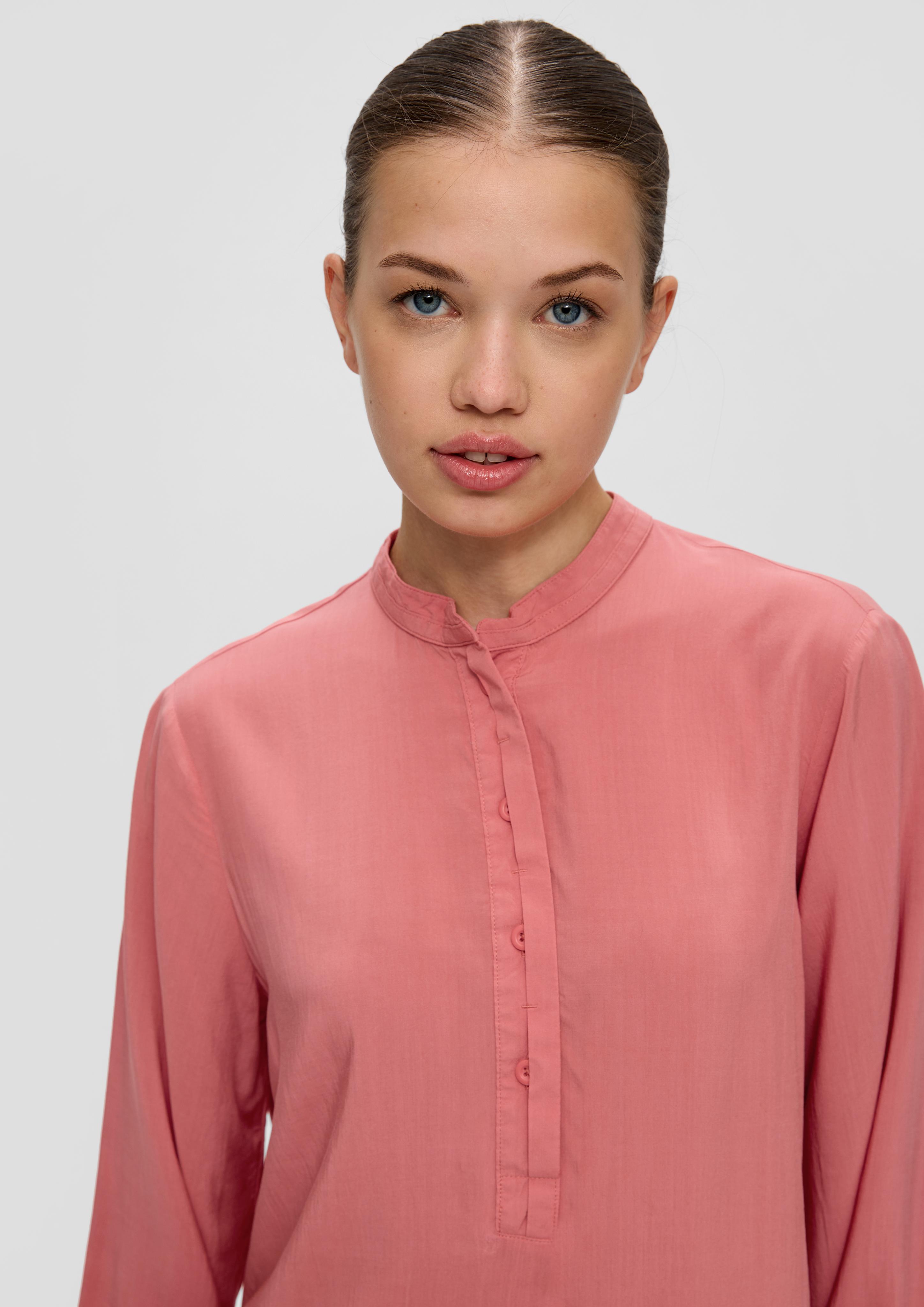Viskosebluse mit gerafften Details  2130343-2038