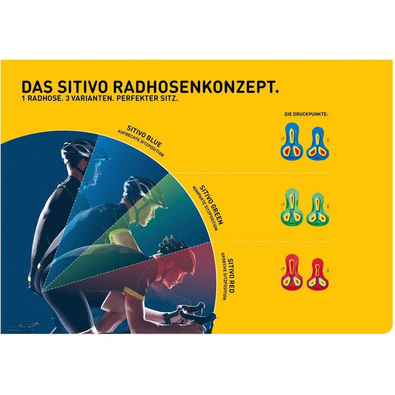 Gonso SITIVO kompakte Sitzposition Funktionsunterhose Damen