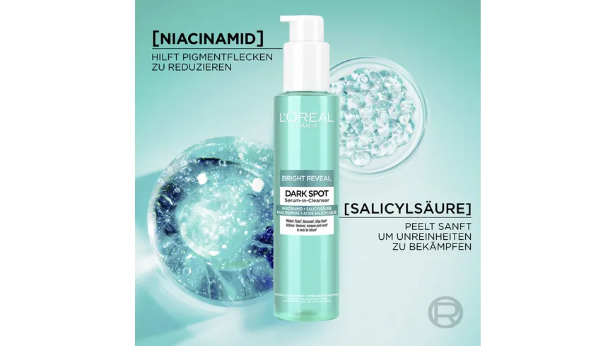 L'Oréal Bright Reveal Dark Spot Serum-in-Cleanser 150 ml