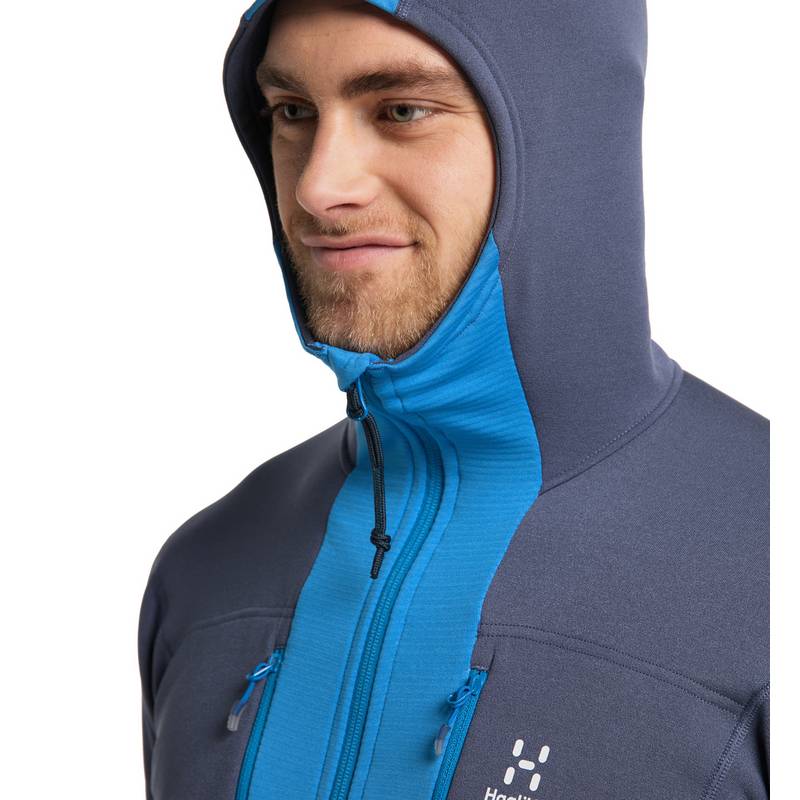 Haglfs Roc Nordic Mid Hood Fleecejacke Herren