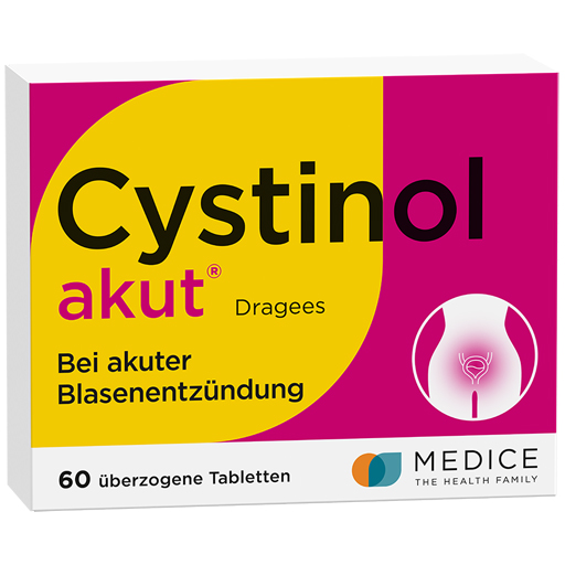 CYSTINOL akut Dragees  60 St  Tabletten, überzogen