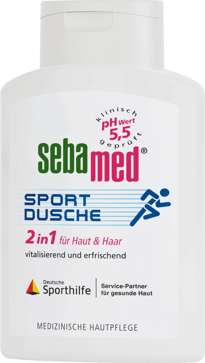 Duschgel Sportdusche 2in1 für Haut & Haar, 200 ml