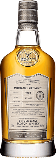 Mortlach : 33 Ans G&M Connoisseurs Choice Cask Strength 1988