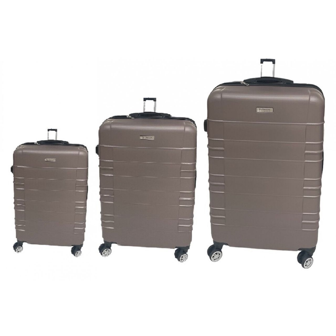 COFI 1453 Travelstar ABS Hartschalenkofferset Trolley Koffer 360 Grad Rollensystem