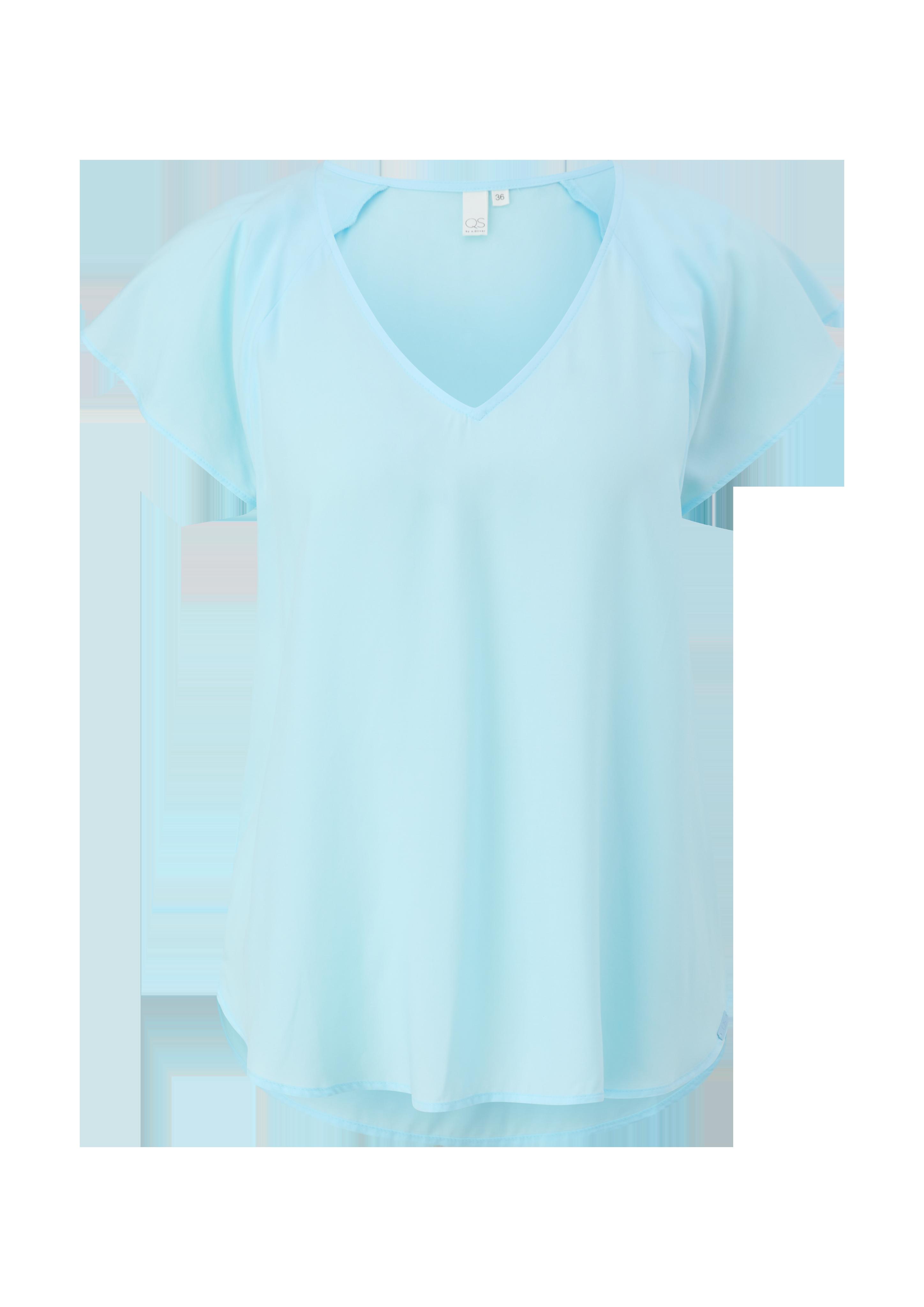 Viskosebluse mit V-Ausschnitt  2130779-6045