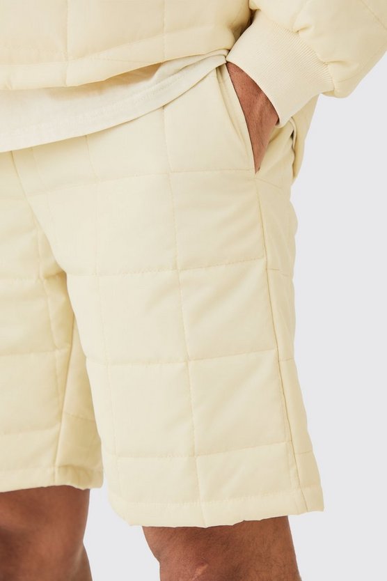 Gesteppte Shorts
