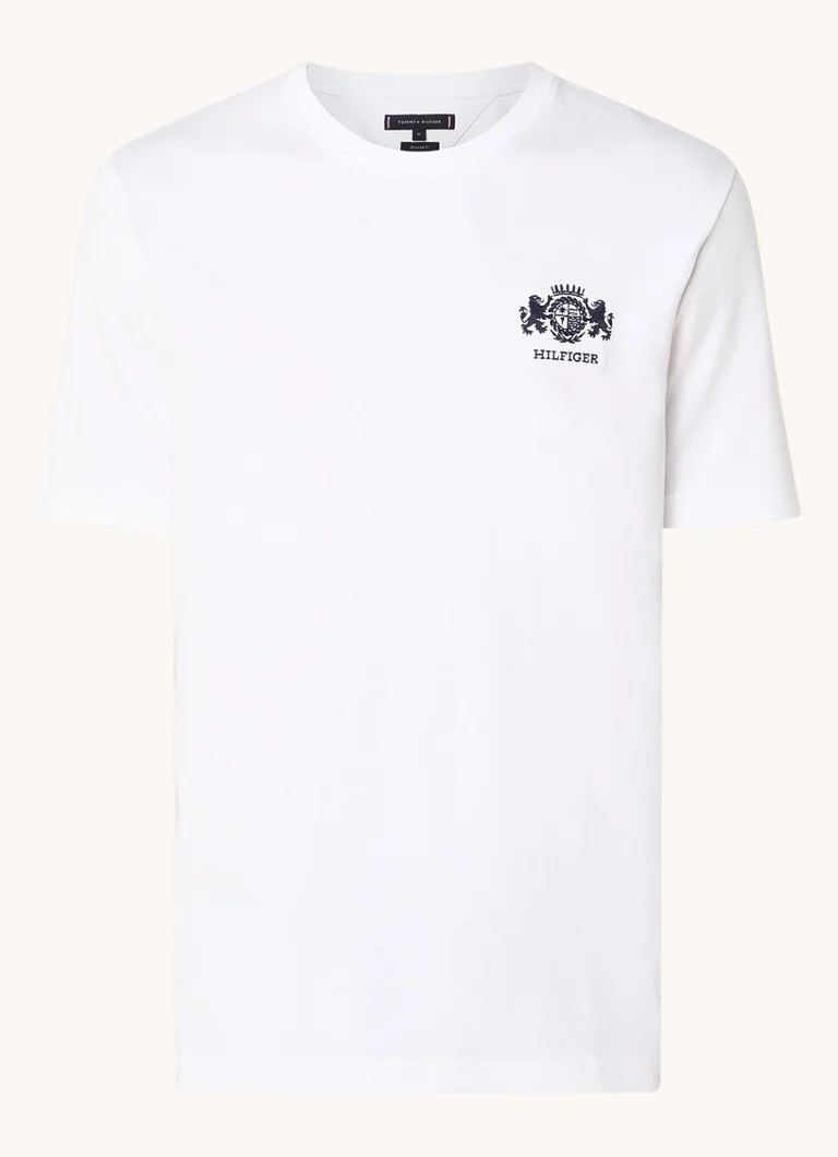 Tricou Tommy Hilfiger cu logo brodat