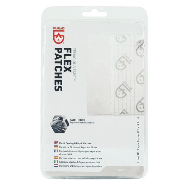 TENACIOUS TAPE FLEX PATCHESKLAR TPU, 2 STK. - Flicken