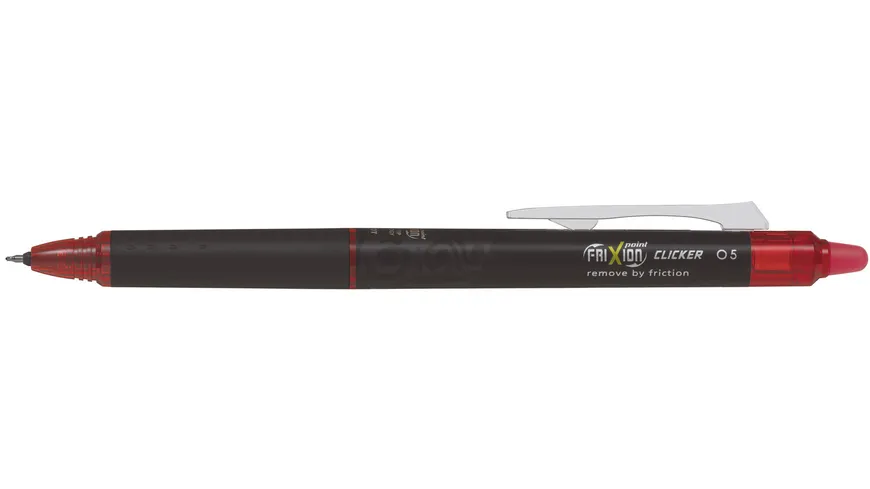 PILOT Tintenroller FriXion Point Clicker 0.5 (F) Rot rot