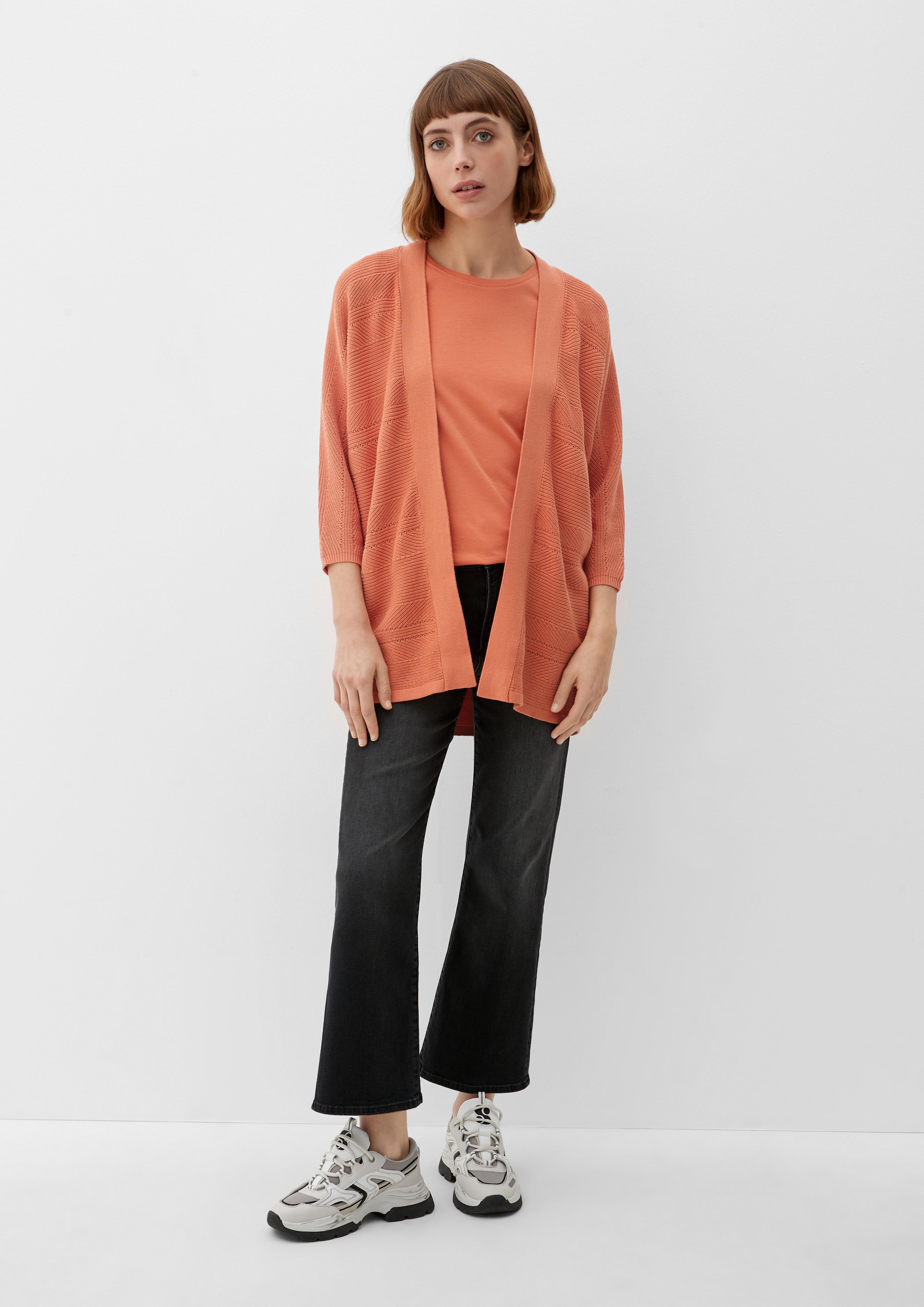 Strickjacke aus Viskosemix  2132550-2711
