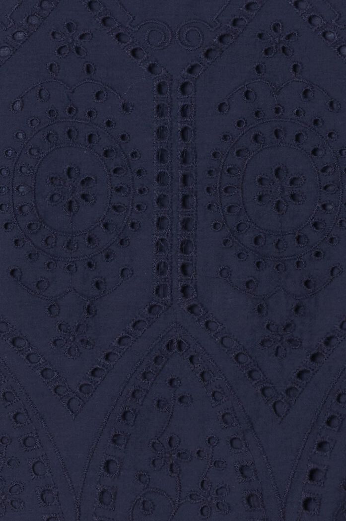 Kleid mit Lochstickerei und Stillfunktion
