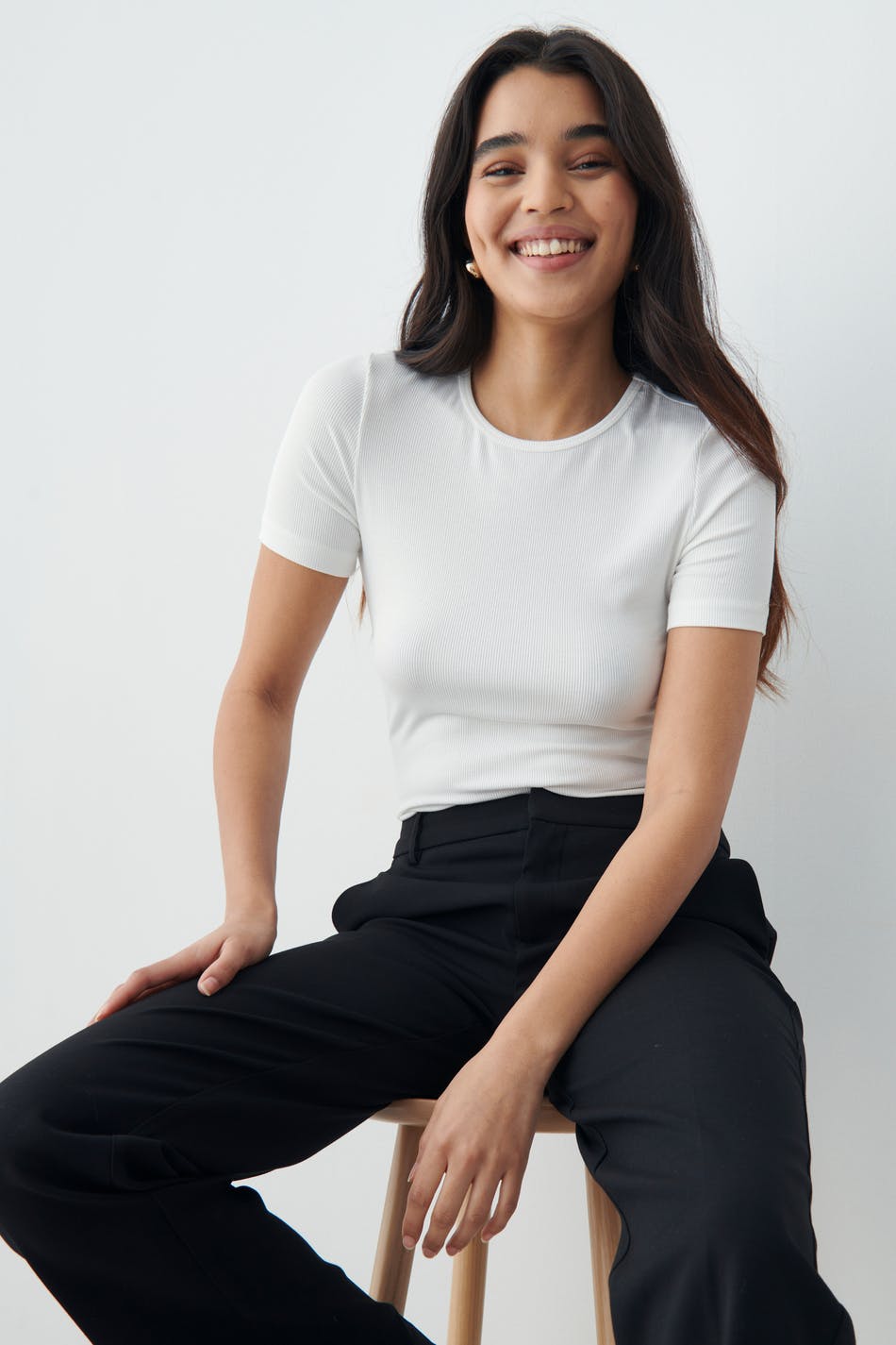 Basic rib tee