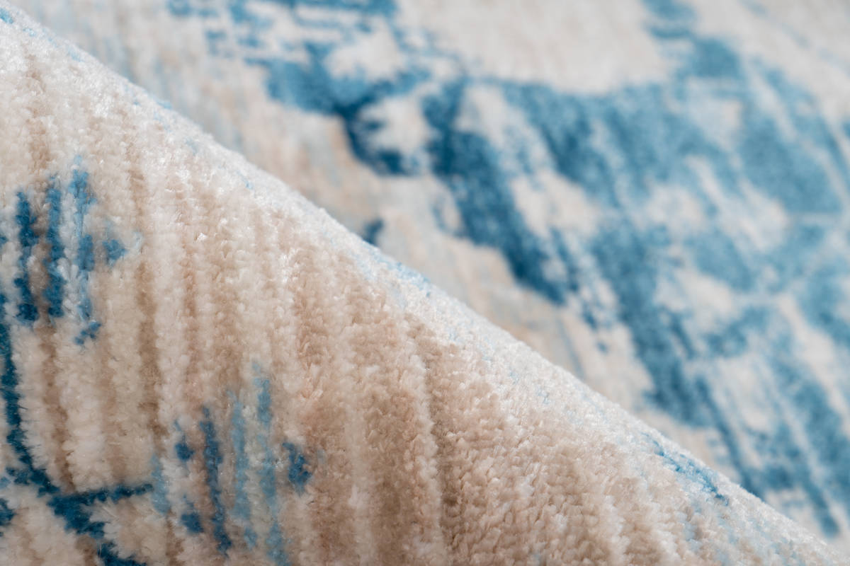 Arte Espina Teppich Creme / Blau 200cm x 290cm
