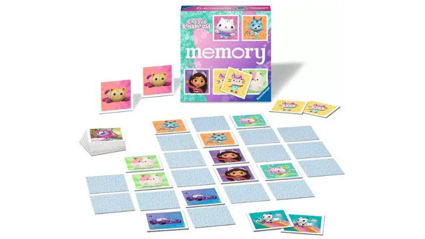 Ravensburger Spiel - memory Gabby's Dollhouse