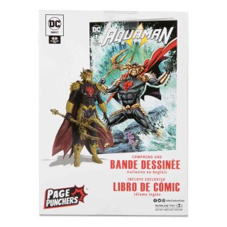 DC Direct Page Punchers Actionfigur & Comic - Ocean Master (Aquaman)