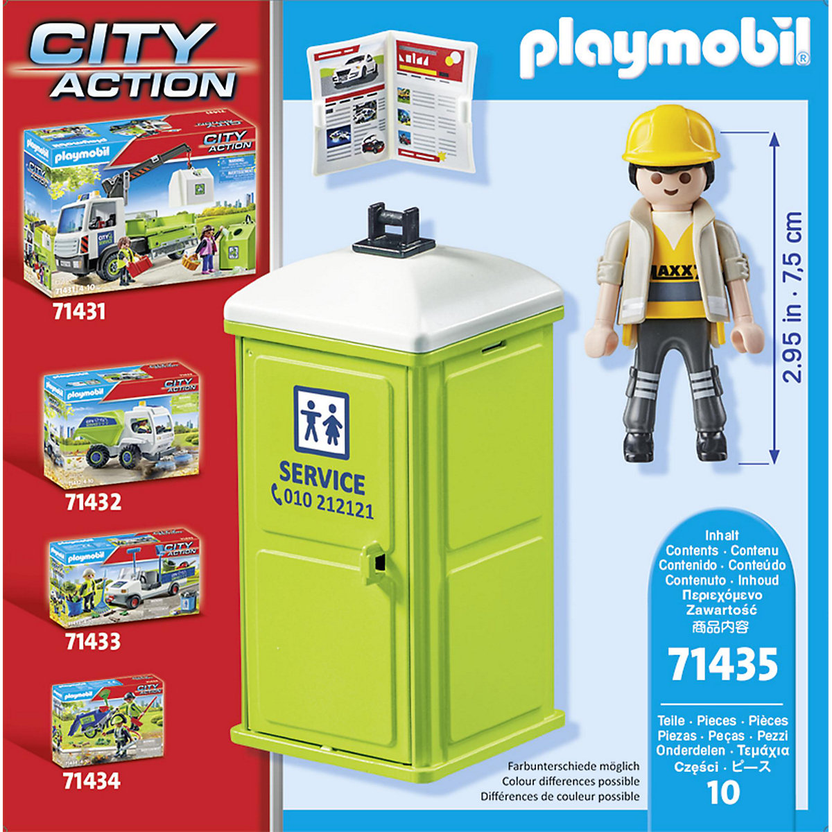 PLAYMOBIL® 71435 Mobile Toilette
