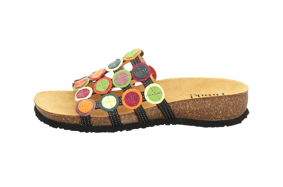 THINK Komfort Sandalen schwarz