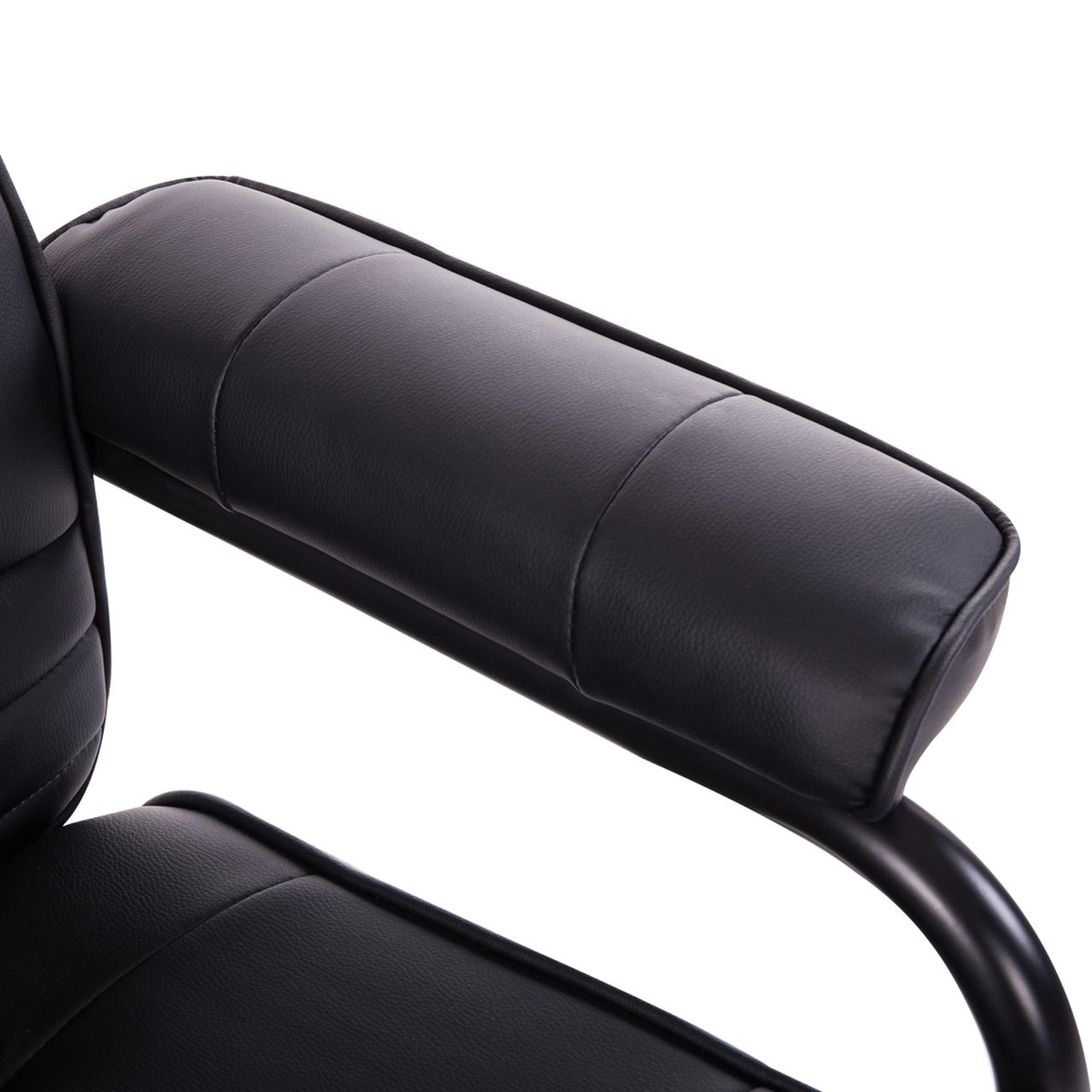 HOMCOM Massagesessel Relaxsessel Fernsehsessel TV Sessel Schwarz 77 x 84 x 95 cm