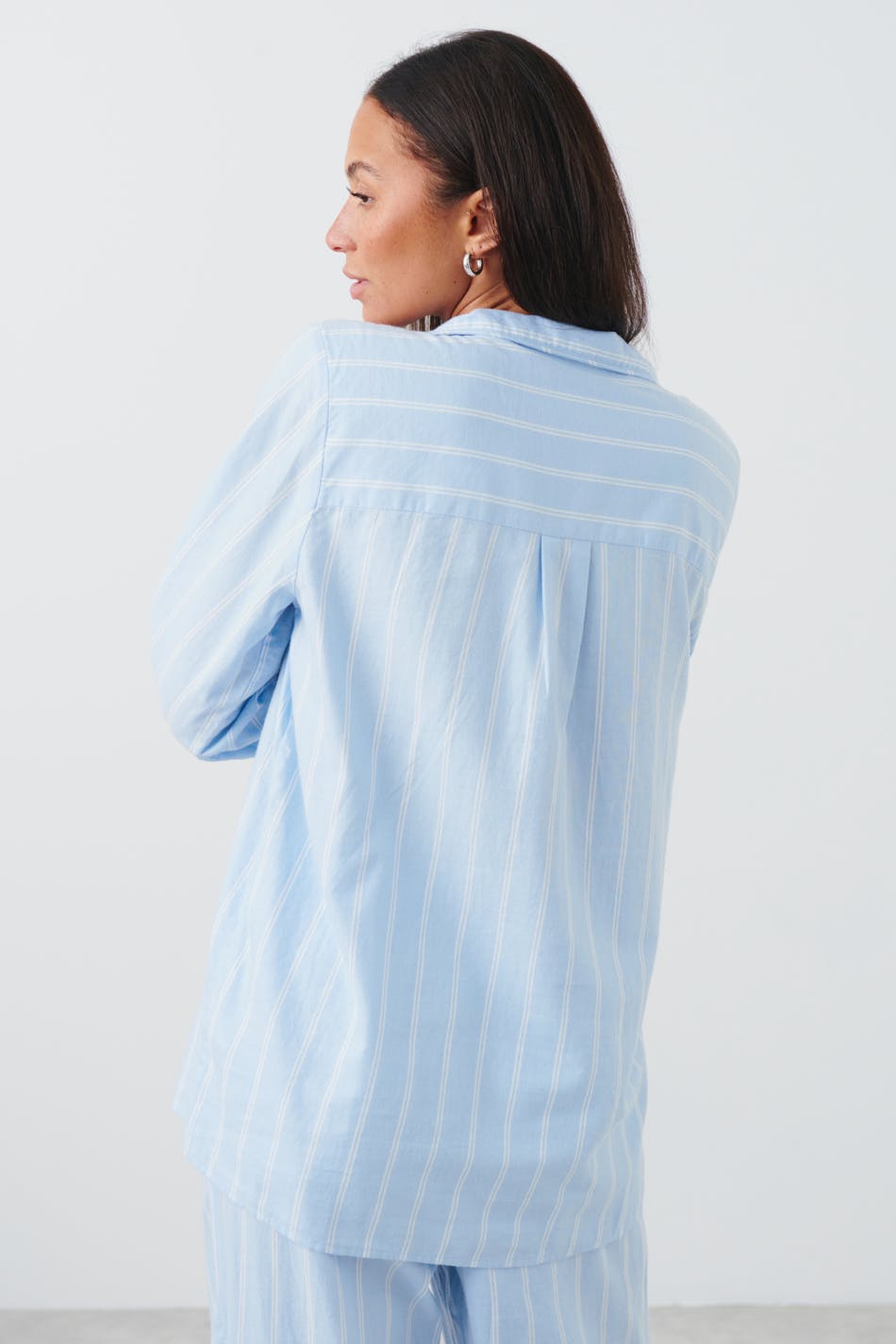 Flannel pyjamas shirt