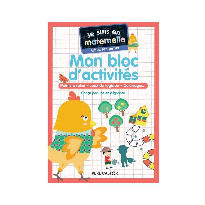 Livre Mon bloc d'activités chez les petits. Je suis en maternelle - Flammarion