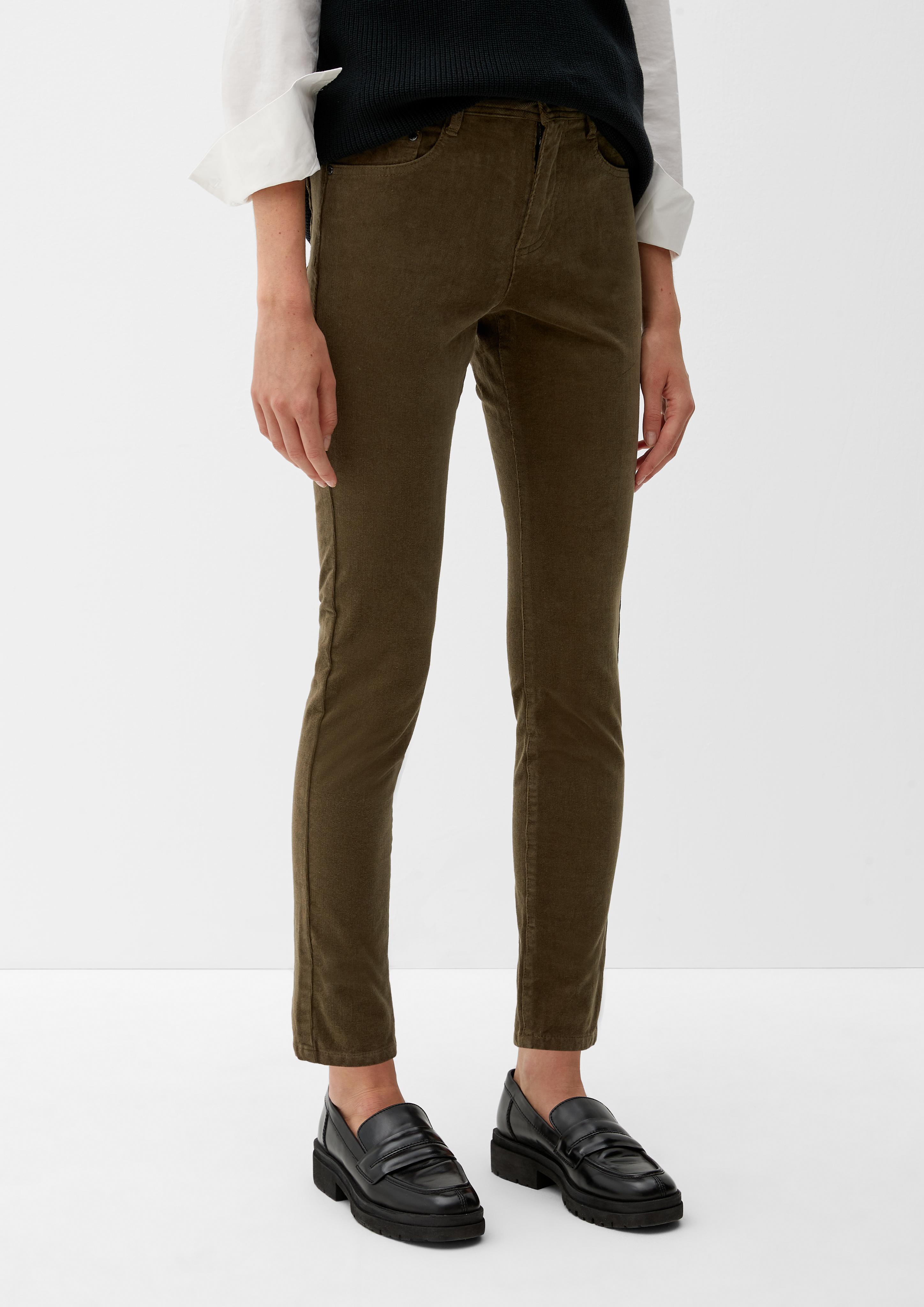 Slim: Hose aus Feincord  2121474-7946