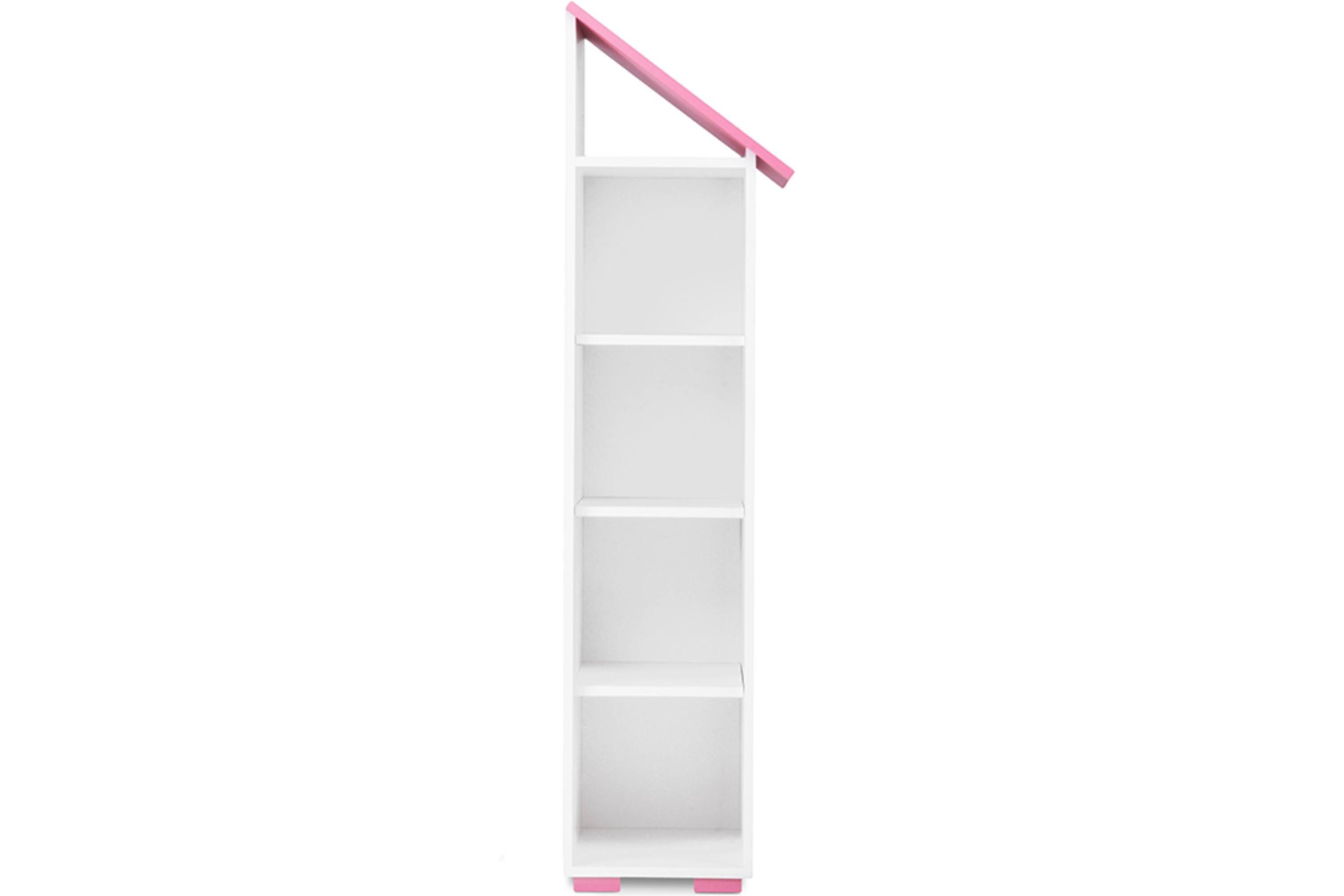 Konsimo Kinderregal Kinderregal 165cm PABIS, Hochregal, ABS-Kanten, in Pastellfarben