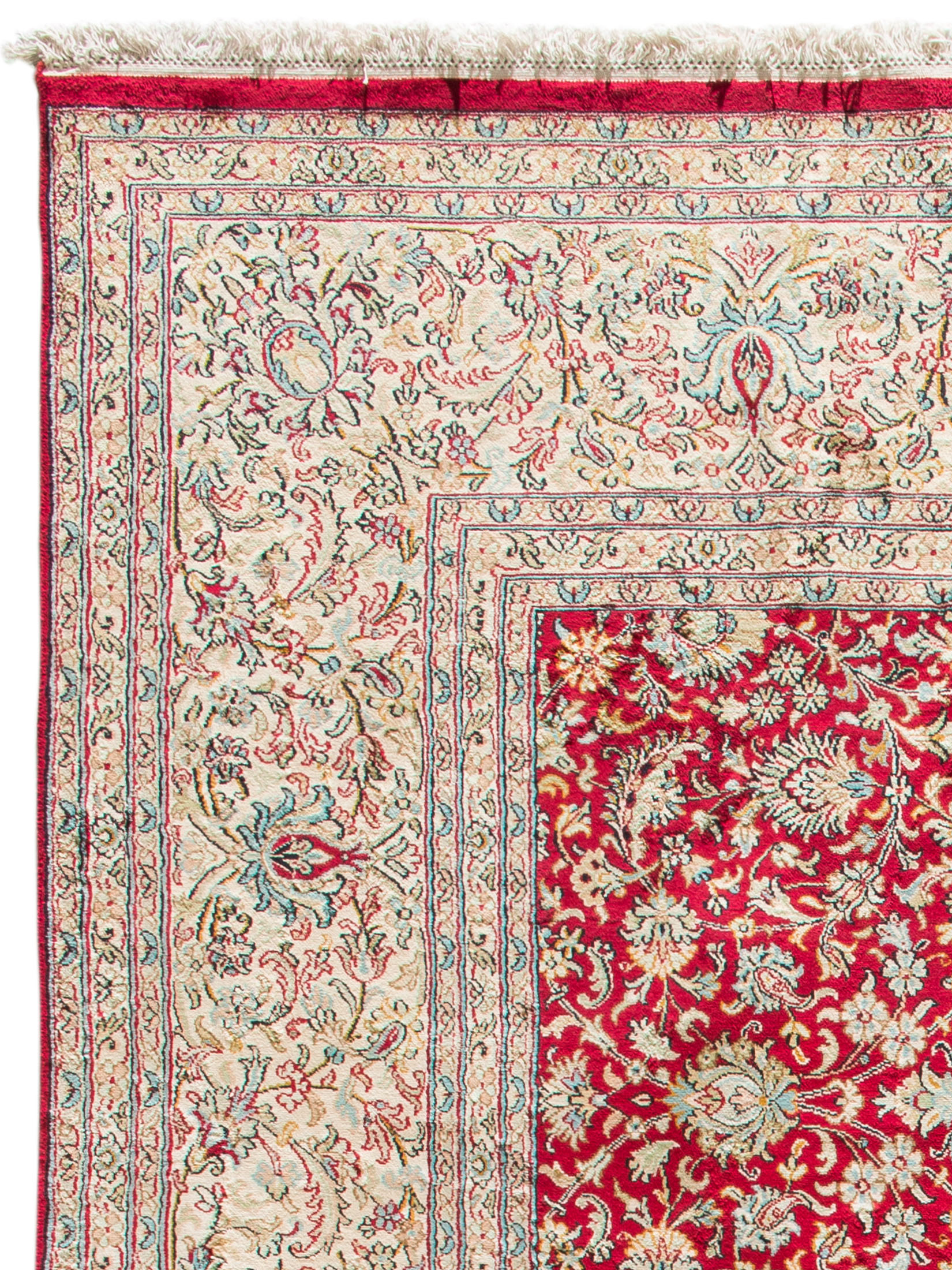 Kaschmir Seide 16/16 ca. 241 x 307 cm, Unikat / Einzelstück