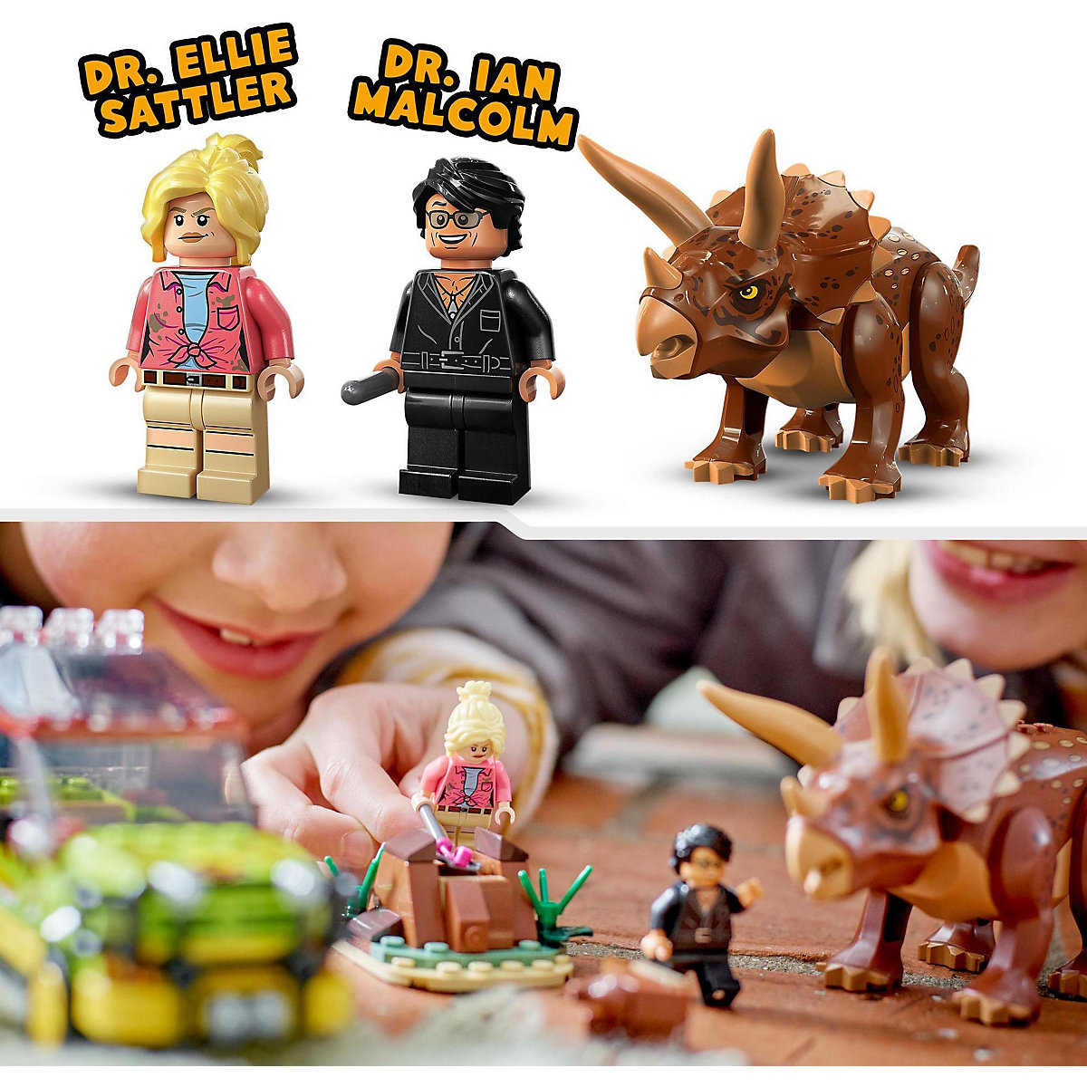 LEGO® Jurassic World 76959 Triceratops-Forschung