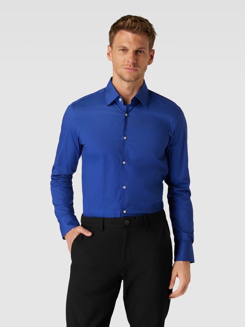 Slim Fit Business-Hemd mit Kentkragen Modell 'HANK' in flieder