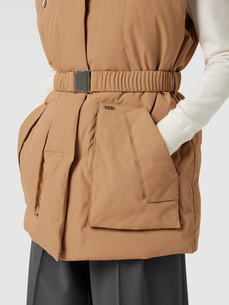 Outdoor-Weste mit Taillengürtel Modell 'Paolety' in beige