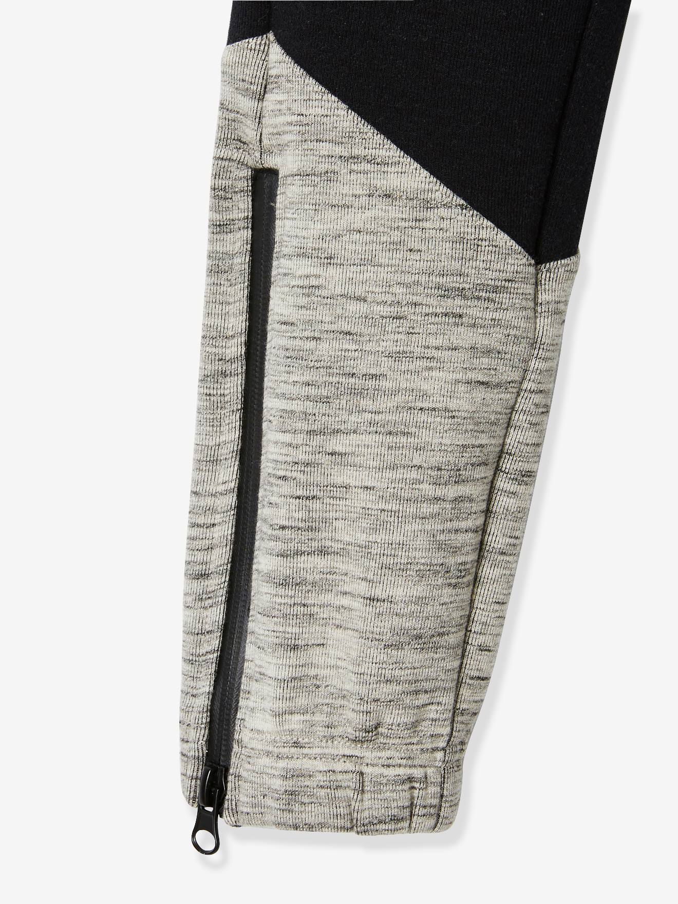 Vertbaudet Jungen Sporthose aus Funktionsmaterial Oeko Tex - schwarz
