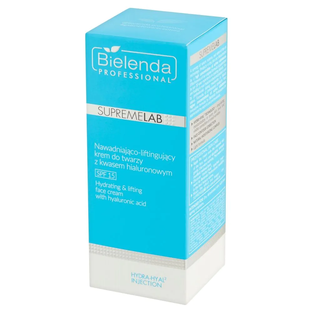 Bielenda Professional Supremelab Hydra-Hyal2 Injection Hydraterende en Liftende Gezichtscrème