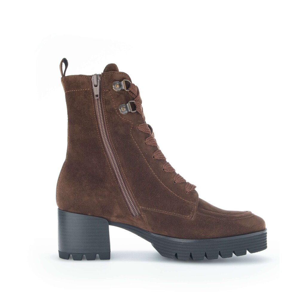 Gabor comfort Schnürstiefelette braun