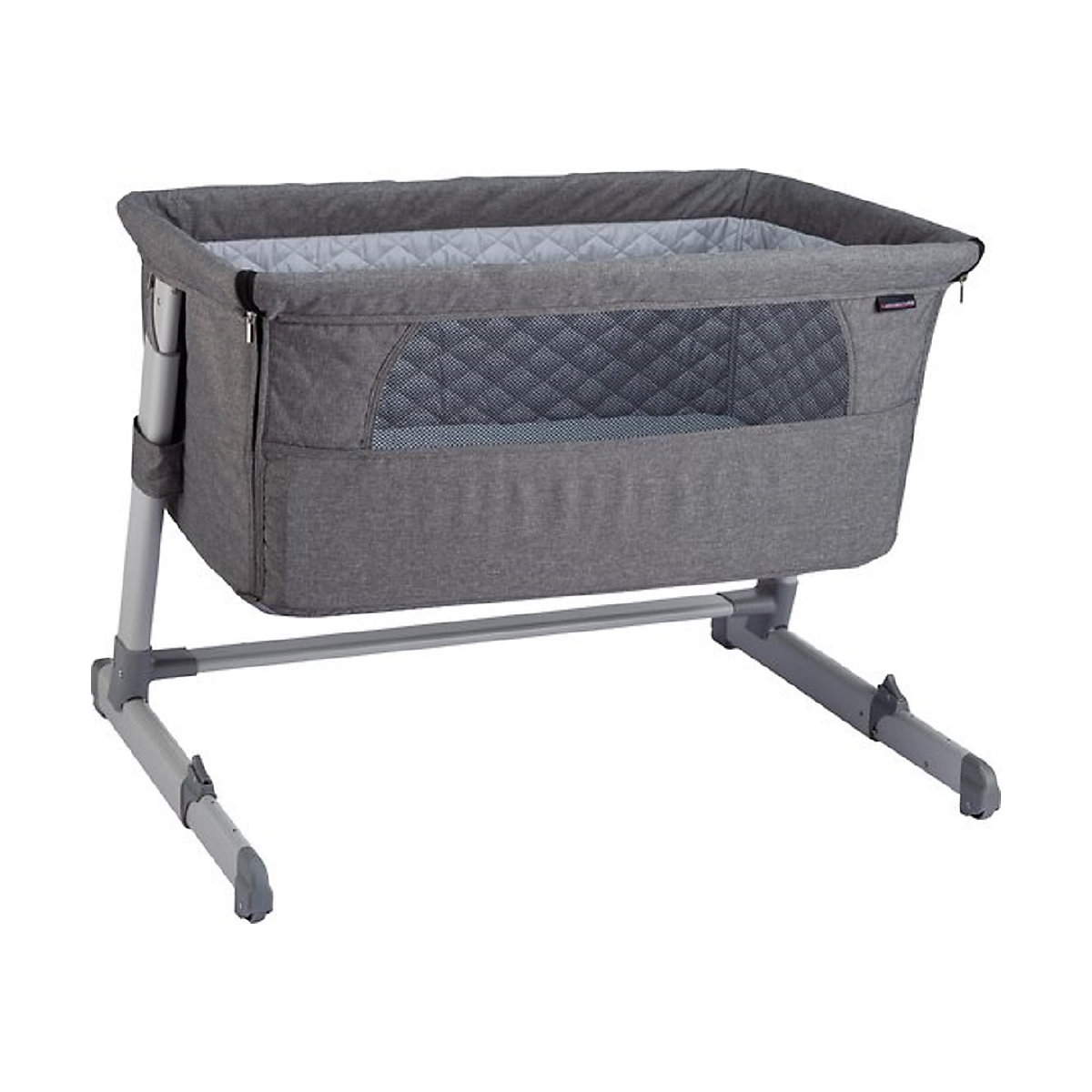 Beistellbett  Co Sleeper - Beistellbett Wiege Baby Bett  grau