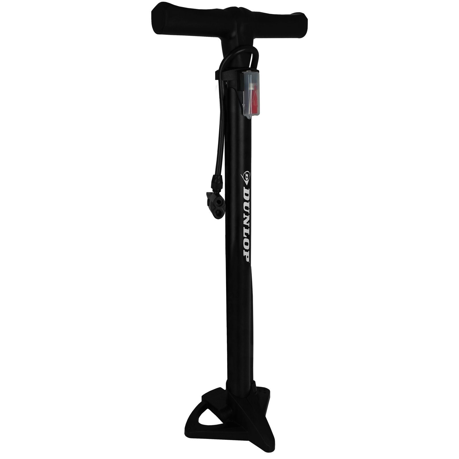 Dunlop Luftpumpe Dunlop Fahrrad-Standluftpumpe, Universal Rad Fahrrad Stand Luft Pumpe Universal-Fahrradluftpumpe