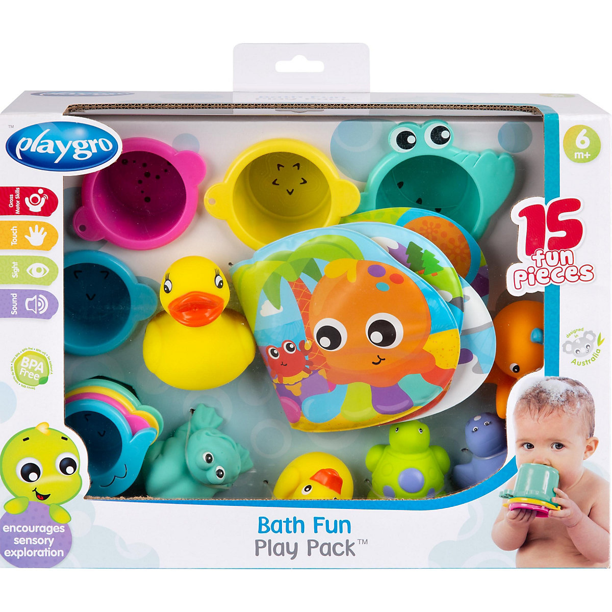 Badespielzeug Geschenkset, 15-tlg.