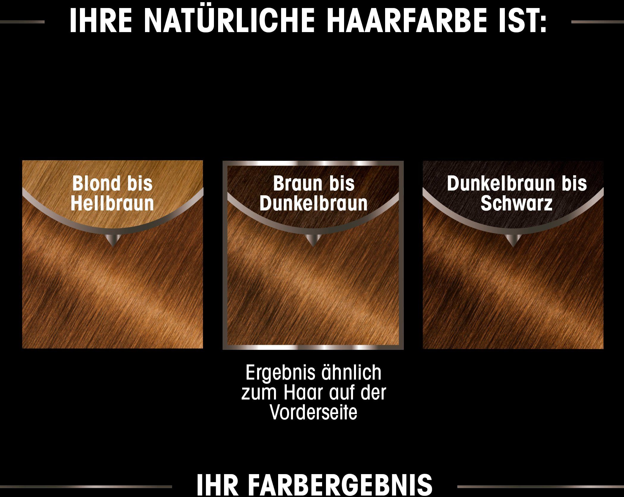 GARNIER Blondierpulver Garnier Olia dauerhafte Haarfarbe, Set, 3-tlg., Ölbasis