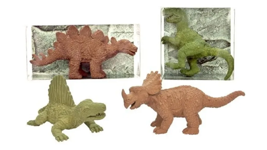 TRENDHAUS Radierer-Set Dinosaurier sortiert