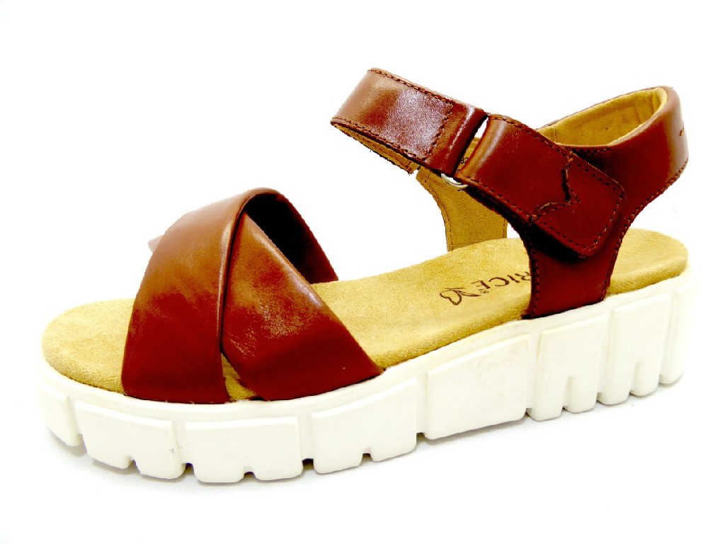 CAPRICE Plateau Sandalen braun