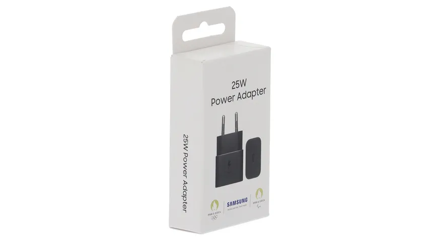 Samsung Schnellladegerät USB-C 25W schwarz schwarz
