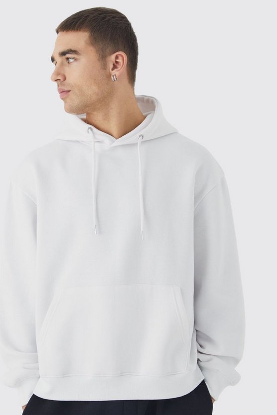 Kastiger Oversize Basic Hoodie